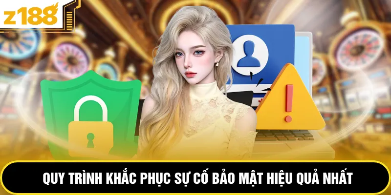Quy trình khắc phục sự cố bảo mật hiệu quả nhất
